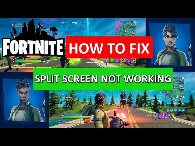 How to Fix Split Screen Not Working in Fortnite 29.20
